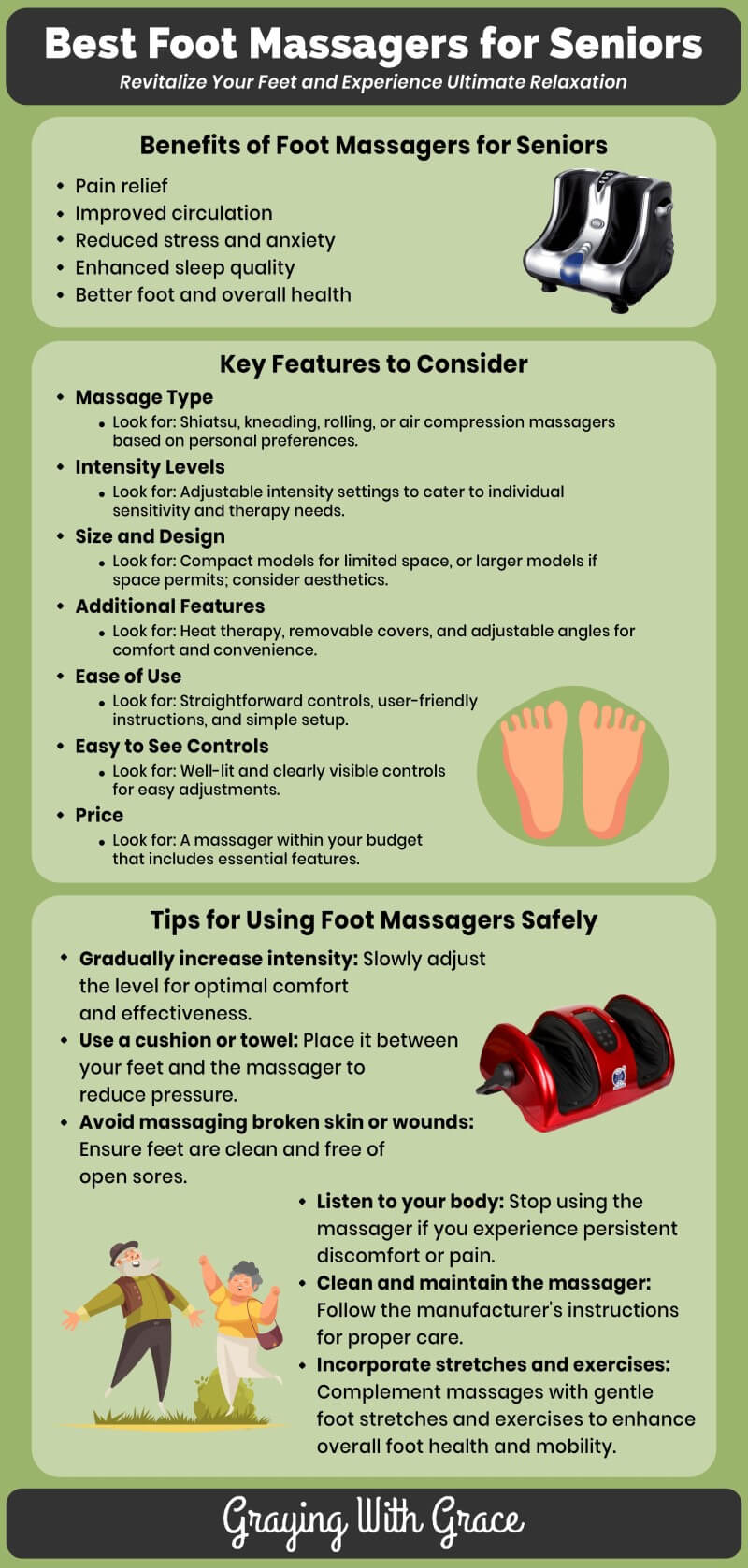 Best Foot Massager for Seniors: Top Picks for Relaxation and Pain Relief (11) Best Foot Massager for Seniors: Top Picks for Relaxation and Pain Relief (11)