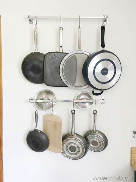 25 DIY Pot Rack Ideas - Easy Ways To Organize Pots And Pans (12) 25 DIY Pot Rack Ideas - Easy Ways To Organize Pots And Pans (12)
