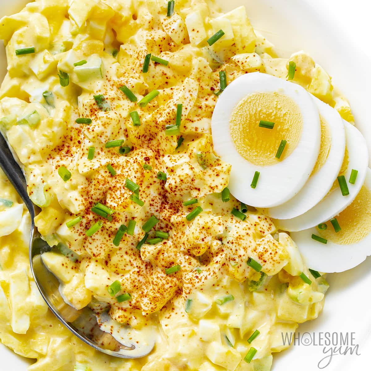 Easy Egg Salad Recipe - Wholesome Yum (11) Easy Egg Salad Recipe - Wholesome Yum (11)