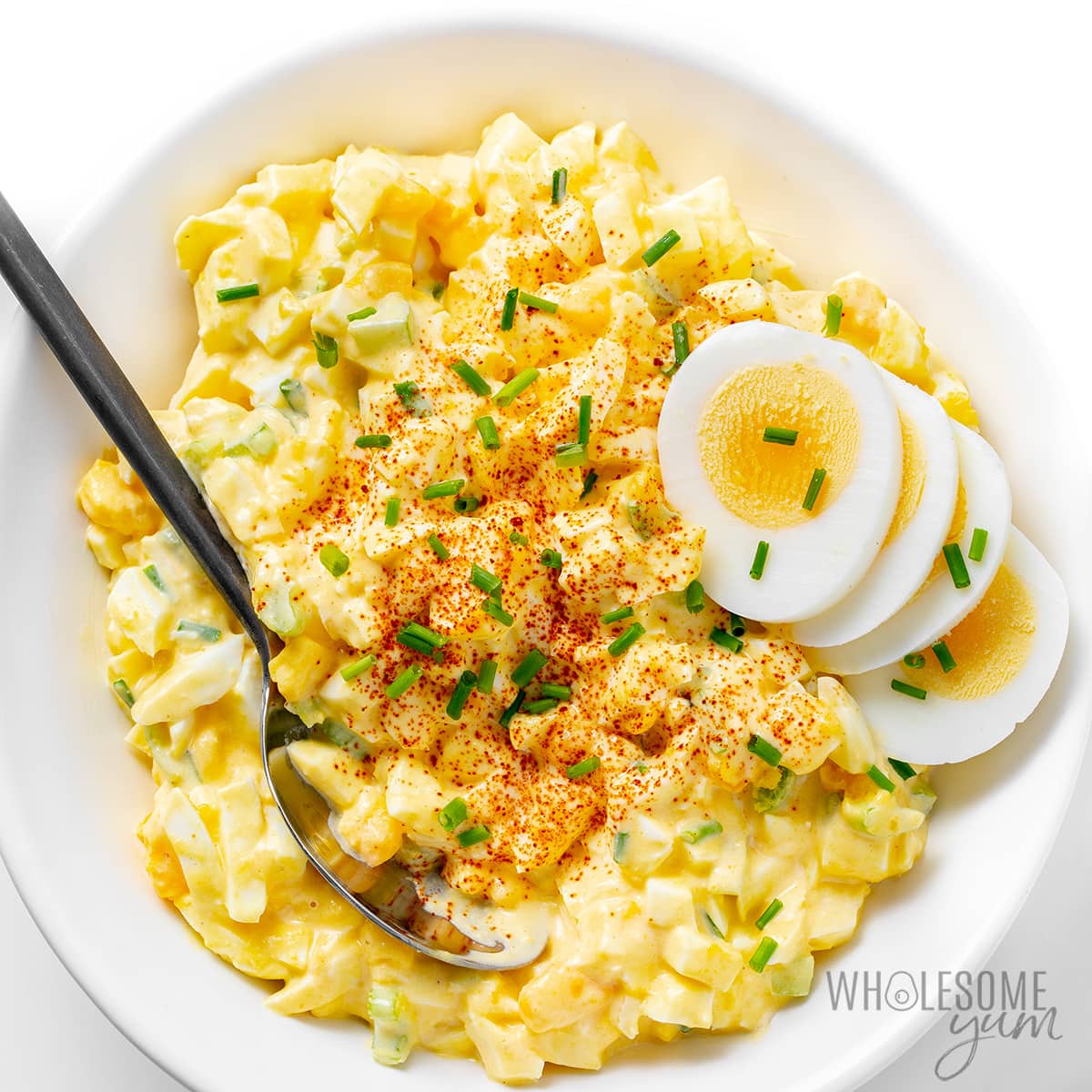 Easy Egg Salad Recipe - Wholesome Yum (3) Easy Egg Salad Recipe - Wholesome Yum (3)