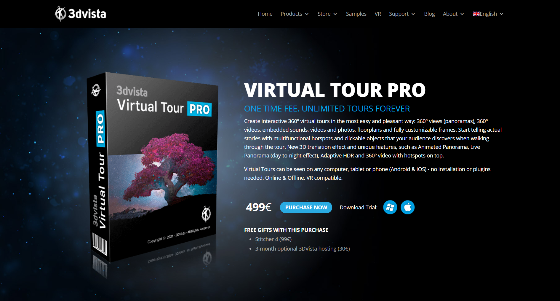 Virtual Tour PRO - Panoramic images, 3D tours and 360º videos
